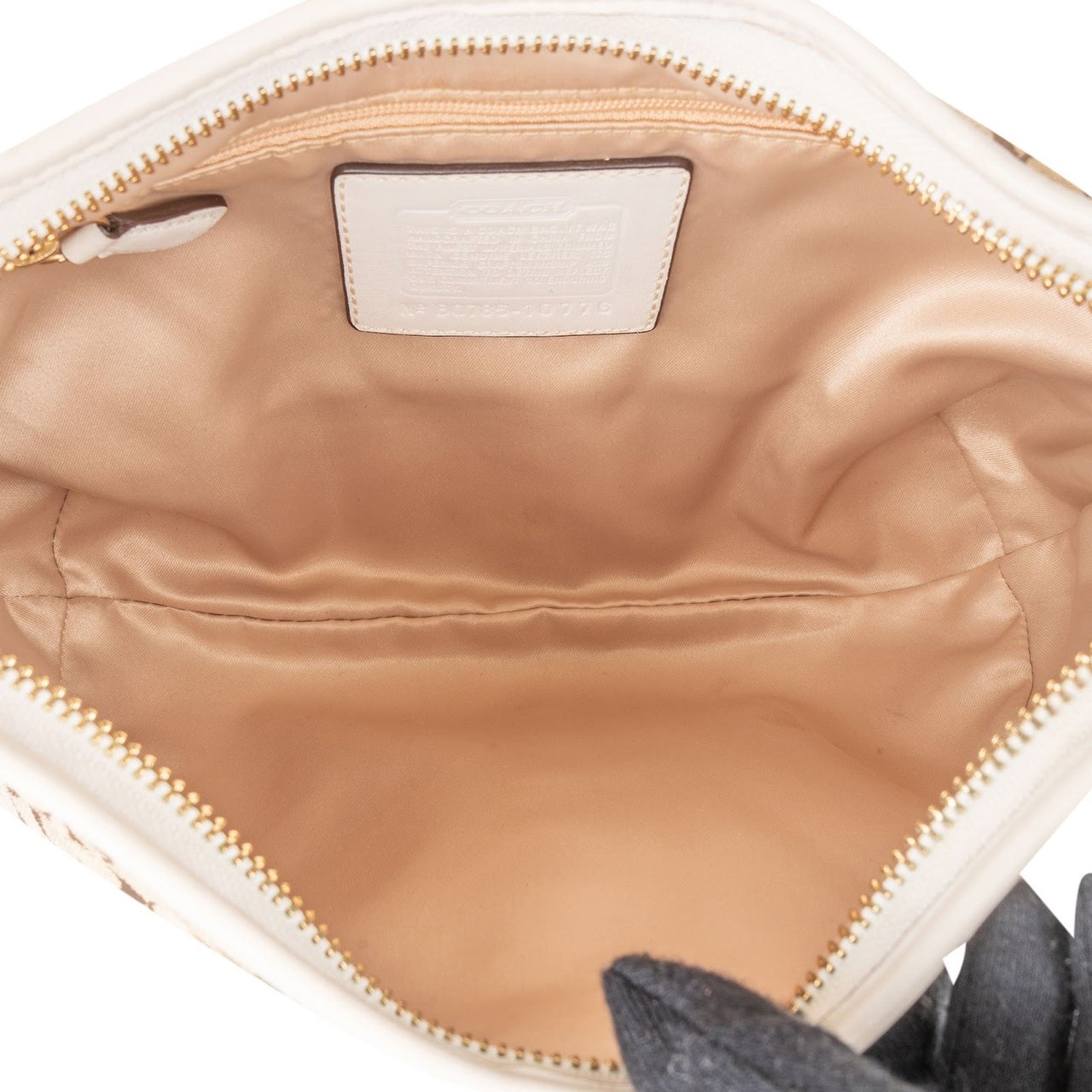 Coach Coach Monogram Signature Handbag Bruin