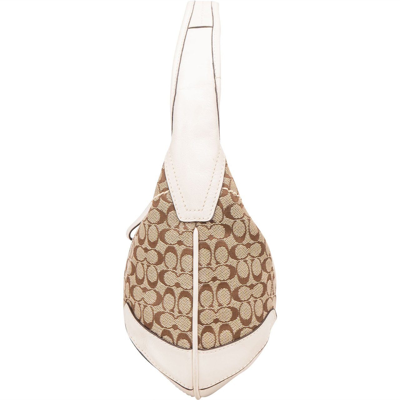 Coach Coach Monogram Signature Handbag Bruin