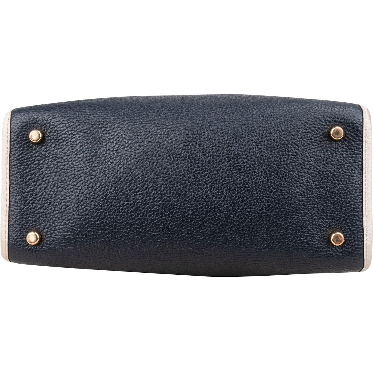 Coach Coach Monogram Signature Chambray Denim Handbag Blauw