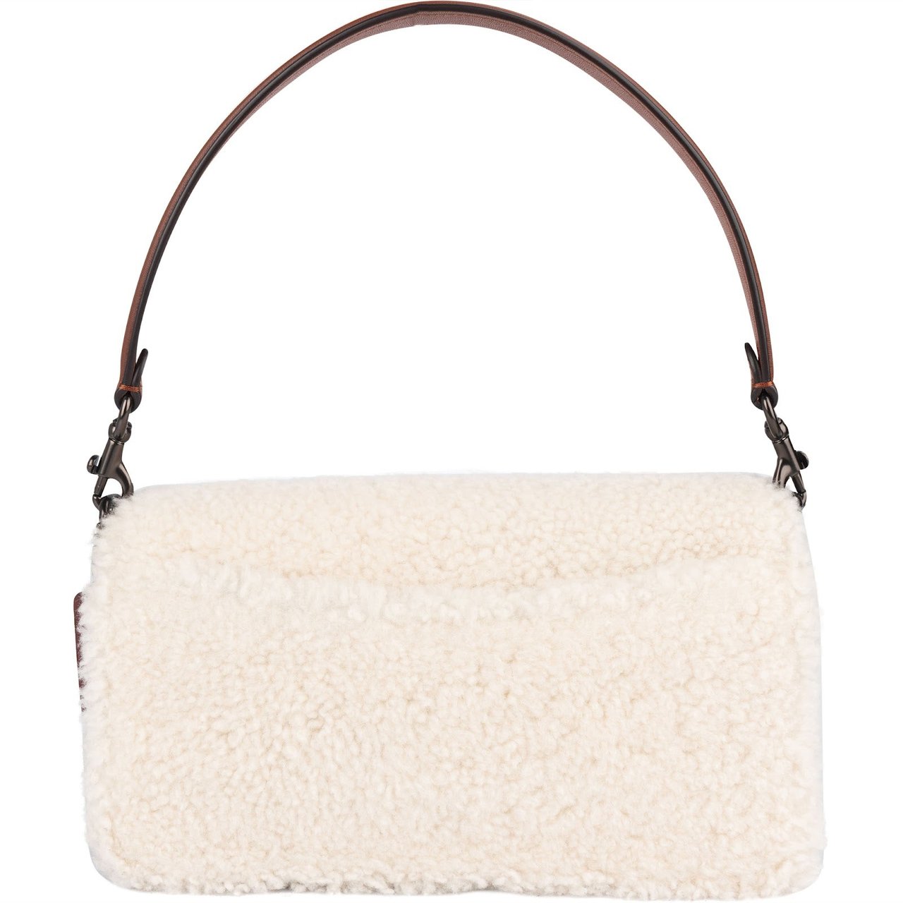 Coach Coach Shearling Pillow Tabby Shoulder Bag Bruin