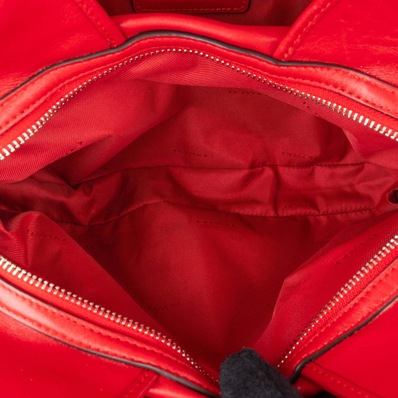 Coach Coach Monogram Signature Edie Hobo Handbag Beige