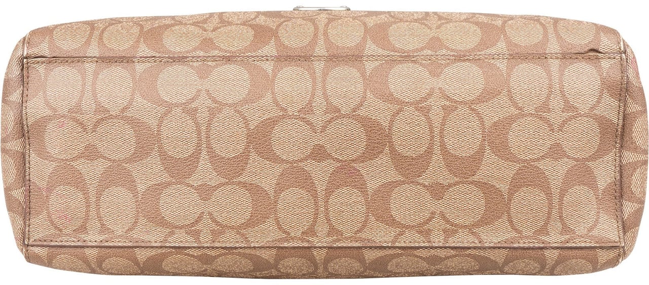 Coach Coach Monogram Signature East West Celeste Hobo Handbag Bruin