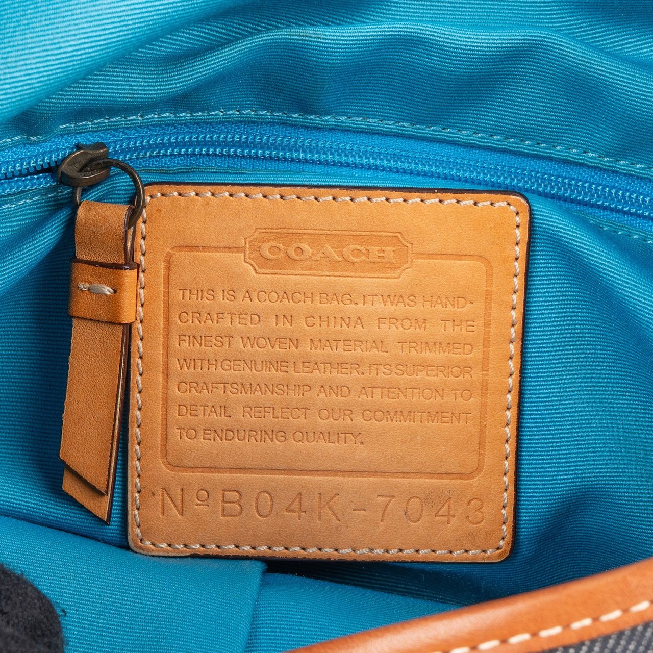 Coach Coach Monogram Signature Stripe Saddle Crossbody Bag Divers