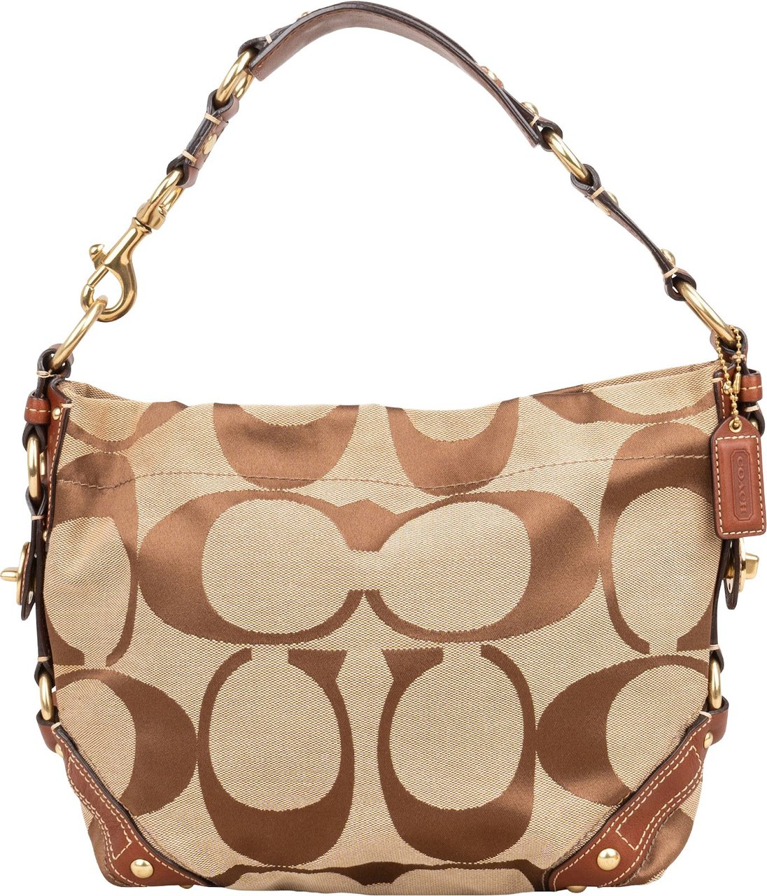 Coach Coach Monogram Signature Canvas Hobo Shoulder Bag | Vanaf € 177,-