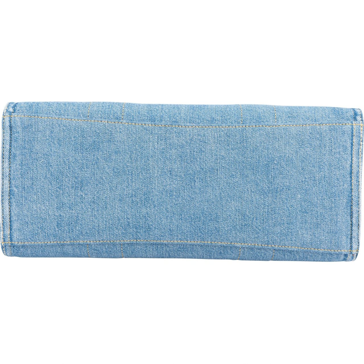 Coach Denim Cargo Tote Handbag Blauw