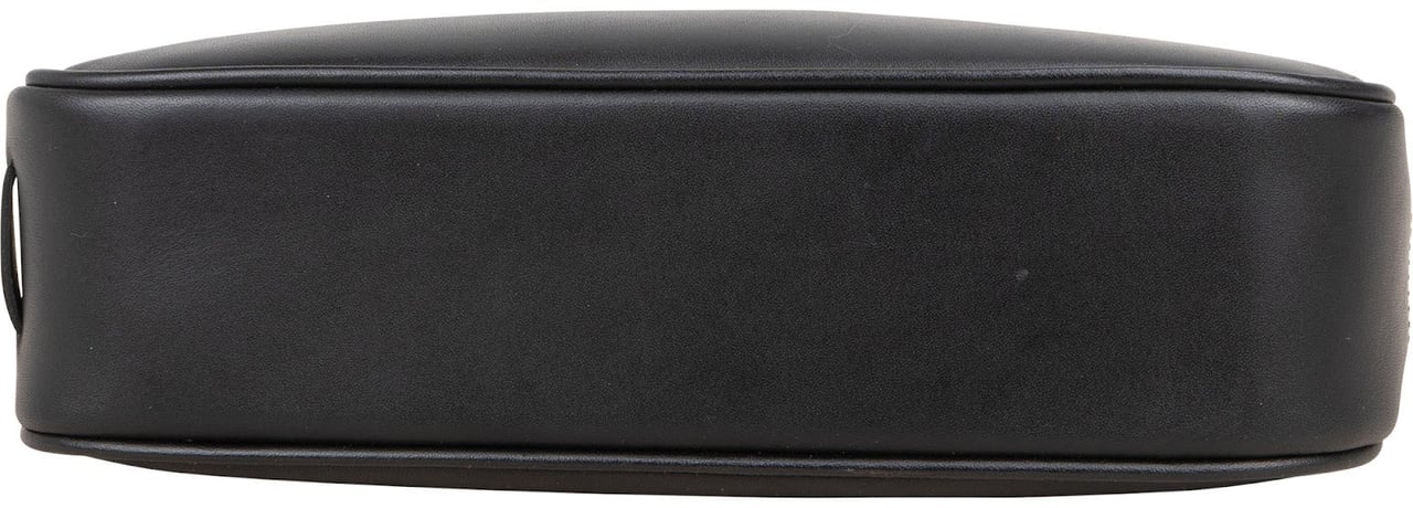 Coach Black Signature Monogram Pochette Handbag Zwart