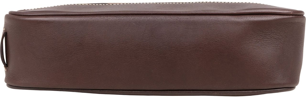 Coach Coach Monogram Signature Jacquard Demi Handbag Bruin