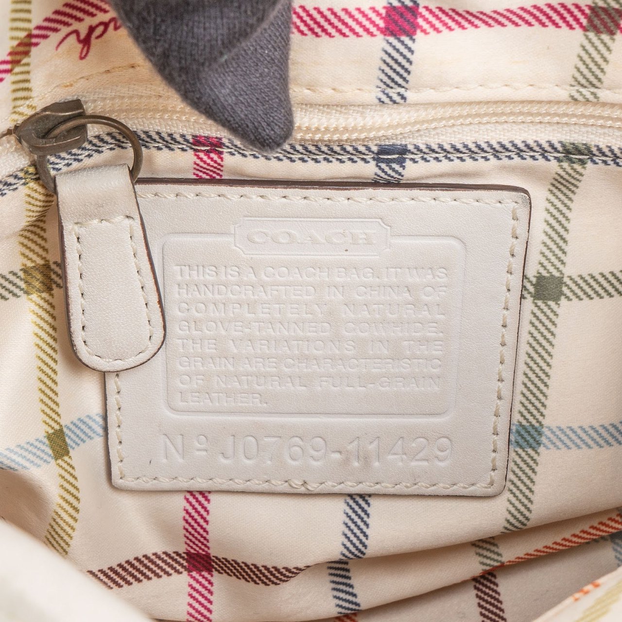Coach Leather Soho Hobo Shoulder Bag Wit