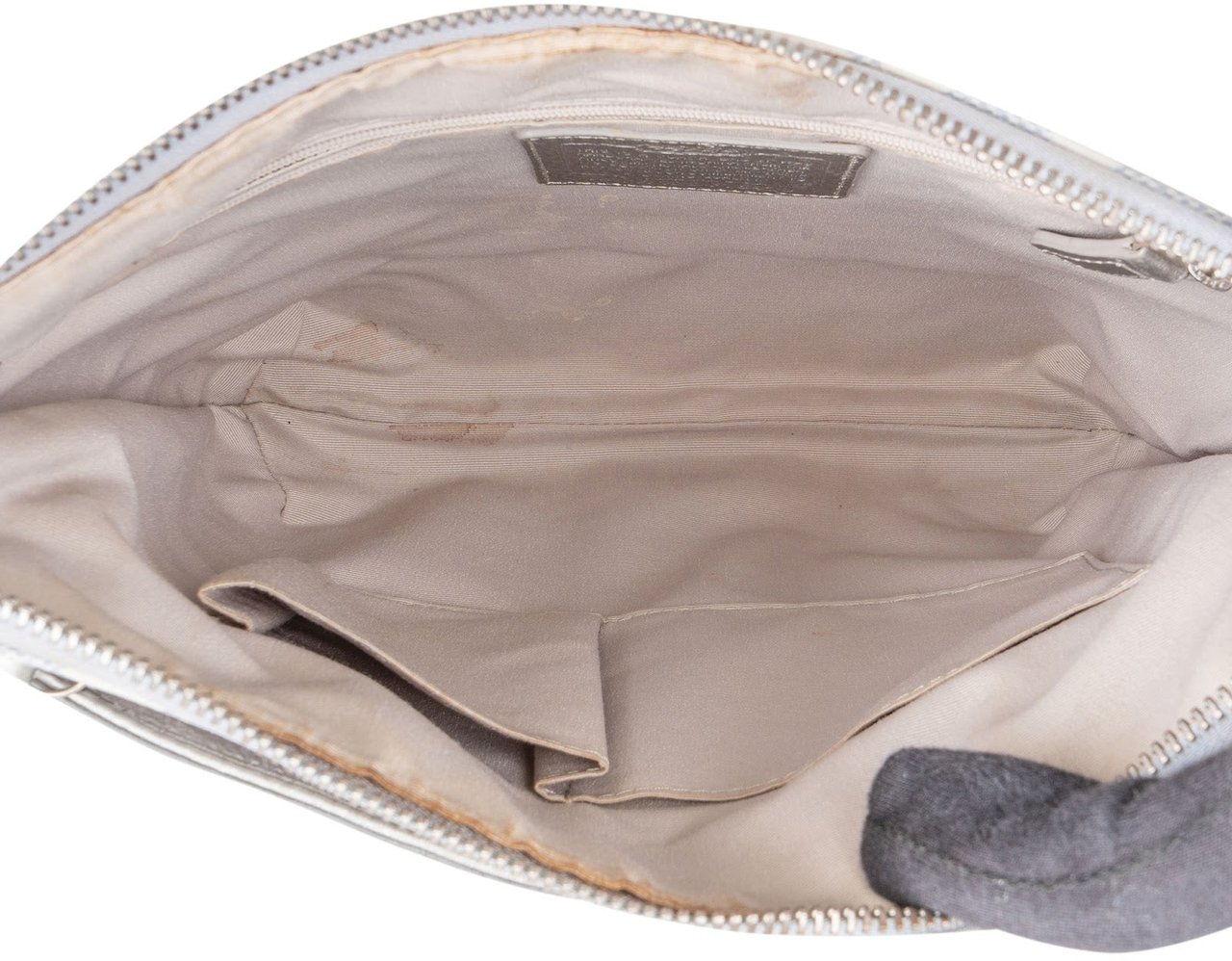 Coach Coach Monogram Signature File Crossbody Bag Lichtblauw