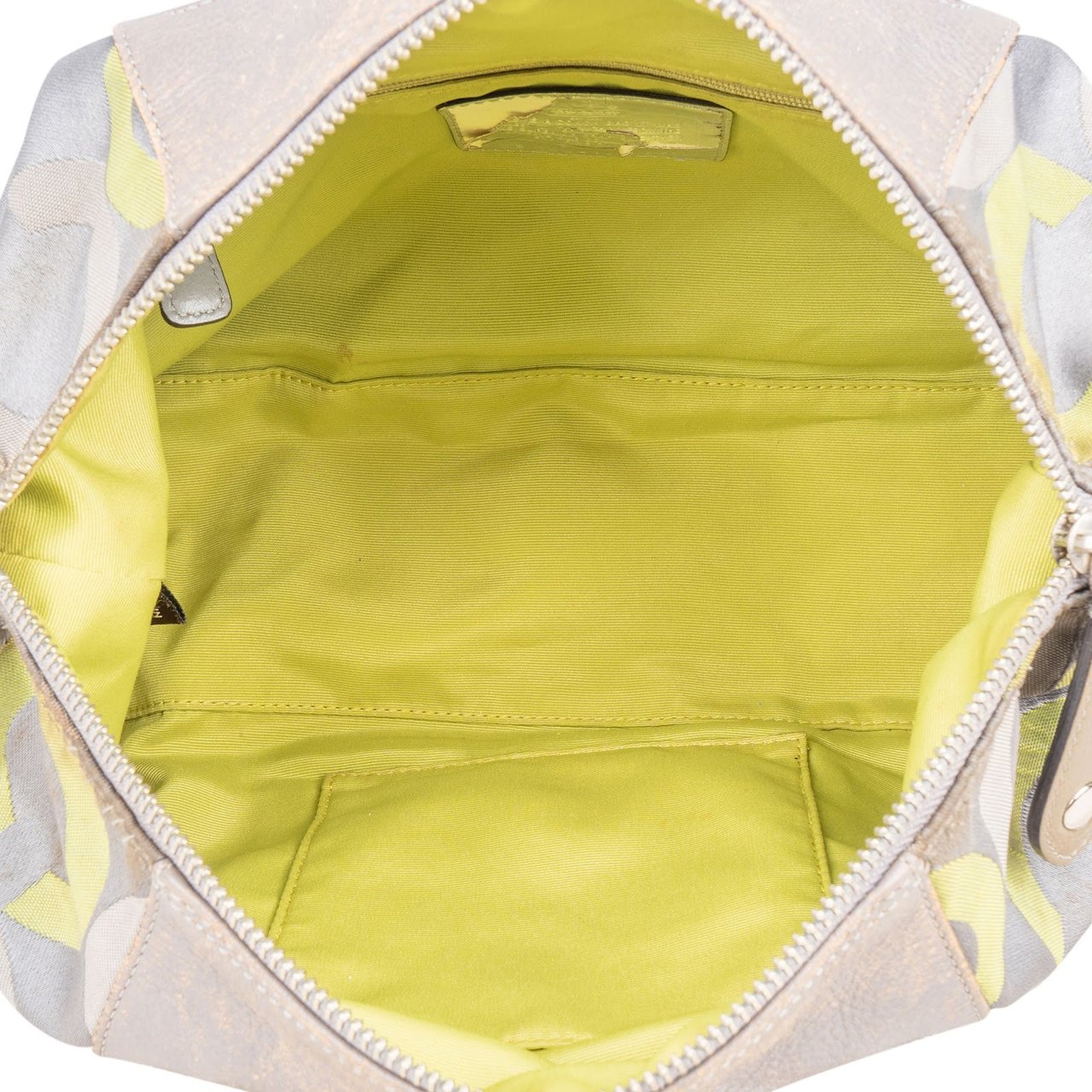 Coach Coach Madison Op Art Sabrina Sateen Satchel Handbag Divers
