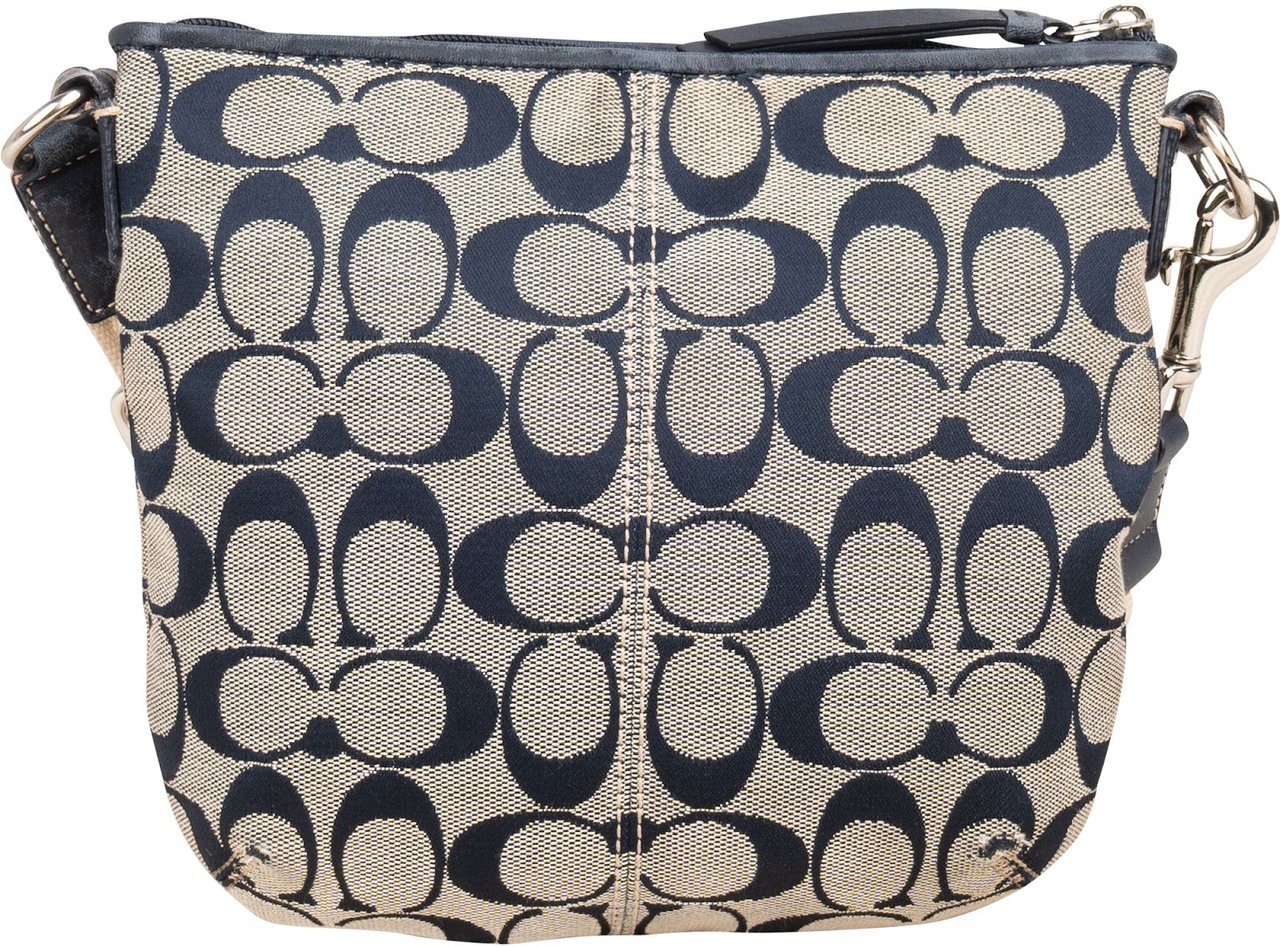 Coach Coach Monogram Signature Swingpack Small Crossbody Bag Beige