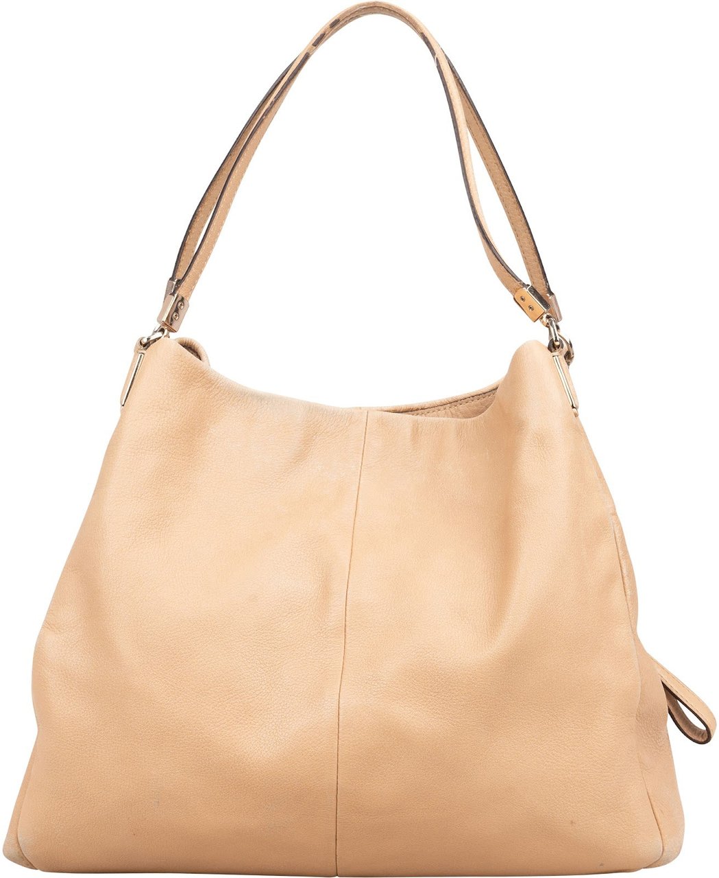 Coach Coach Pebbled Leather Phoebe Shoulder Bag Beige