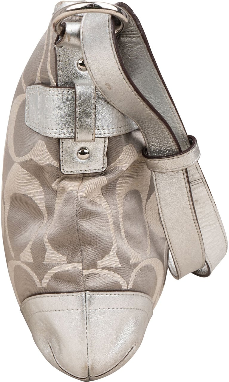 Coach Monogram Signature Glam Tote Shoulder Bag Divers