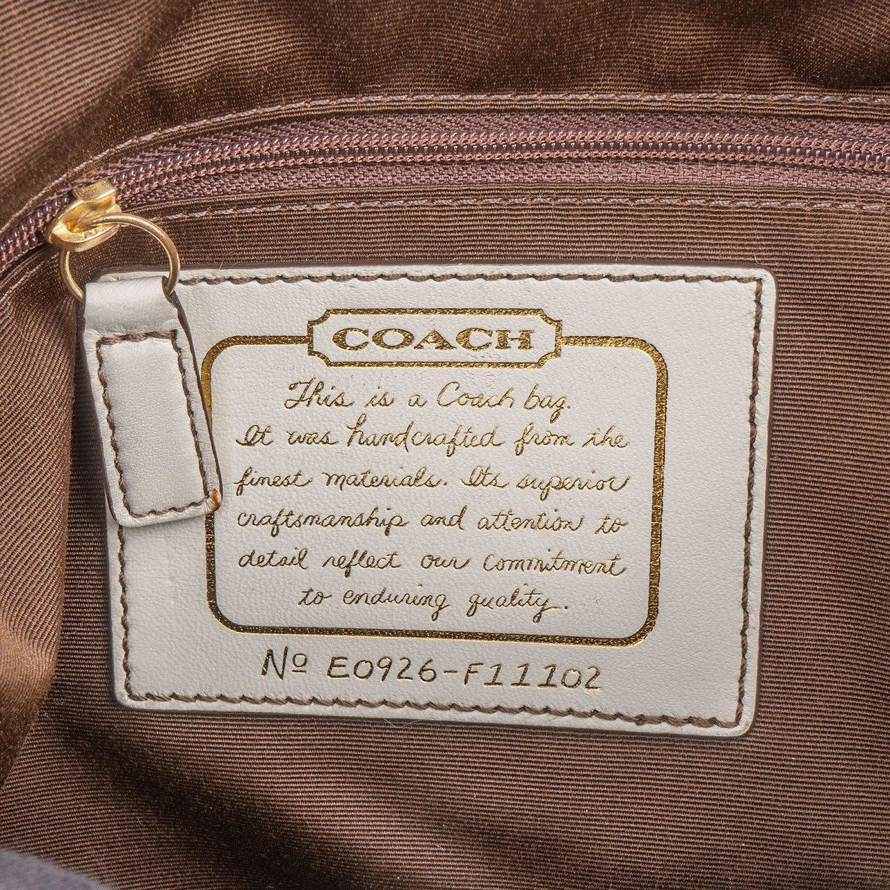 Coach Monogram Signature Stripe Duffle Shoulder Bag Bruin