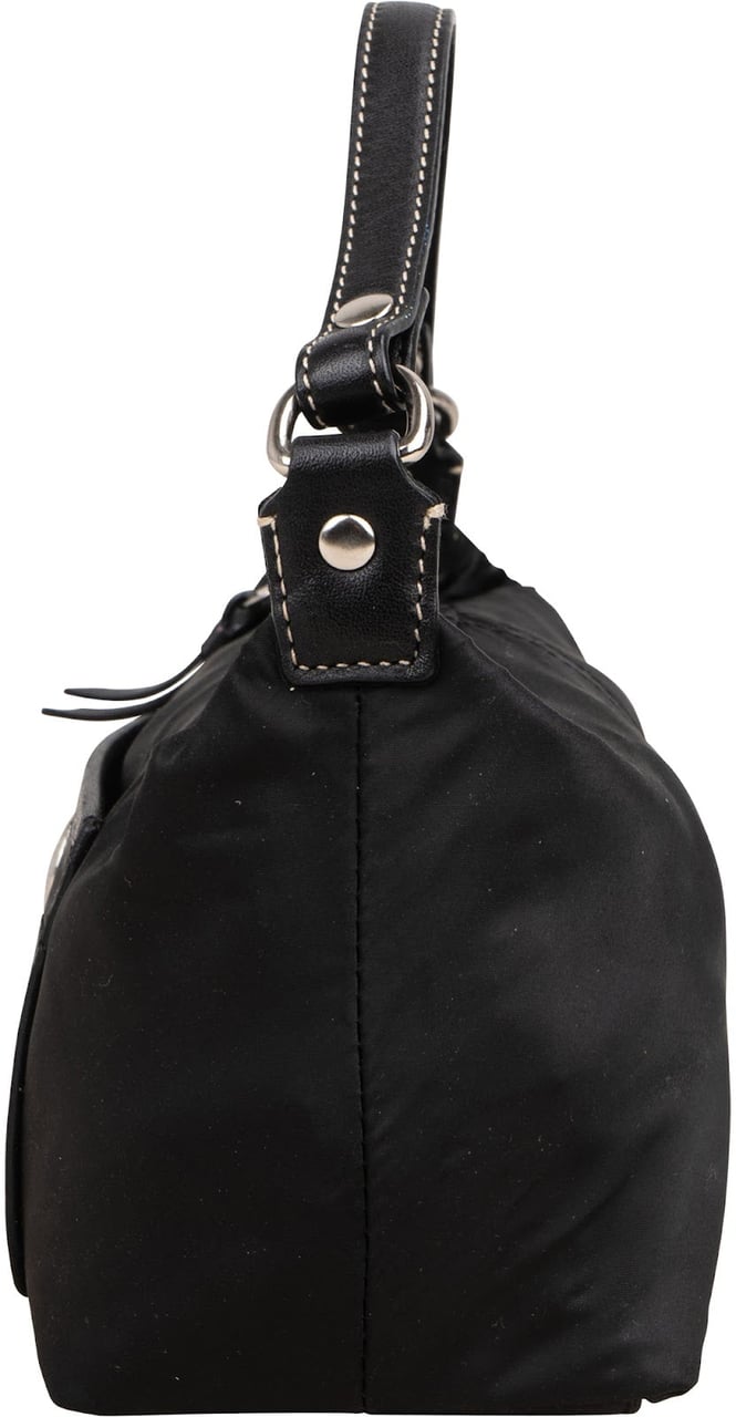 Coach Nylon Hampton Demi Mini Handbag Zwart