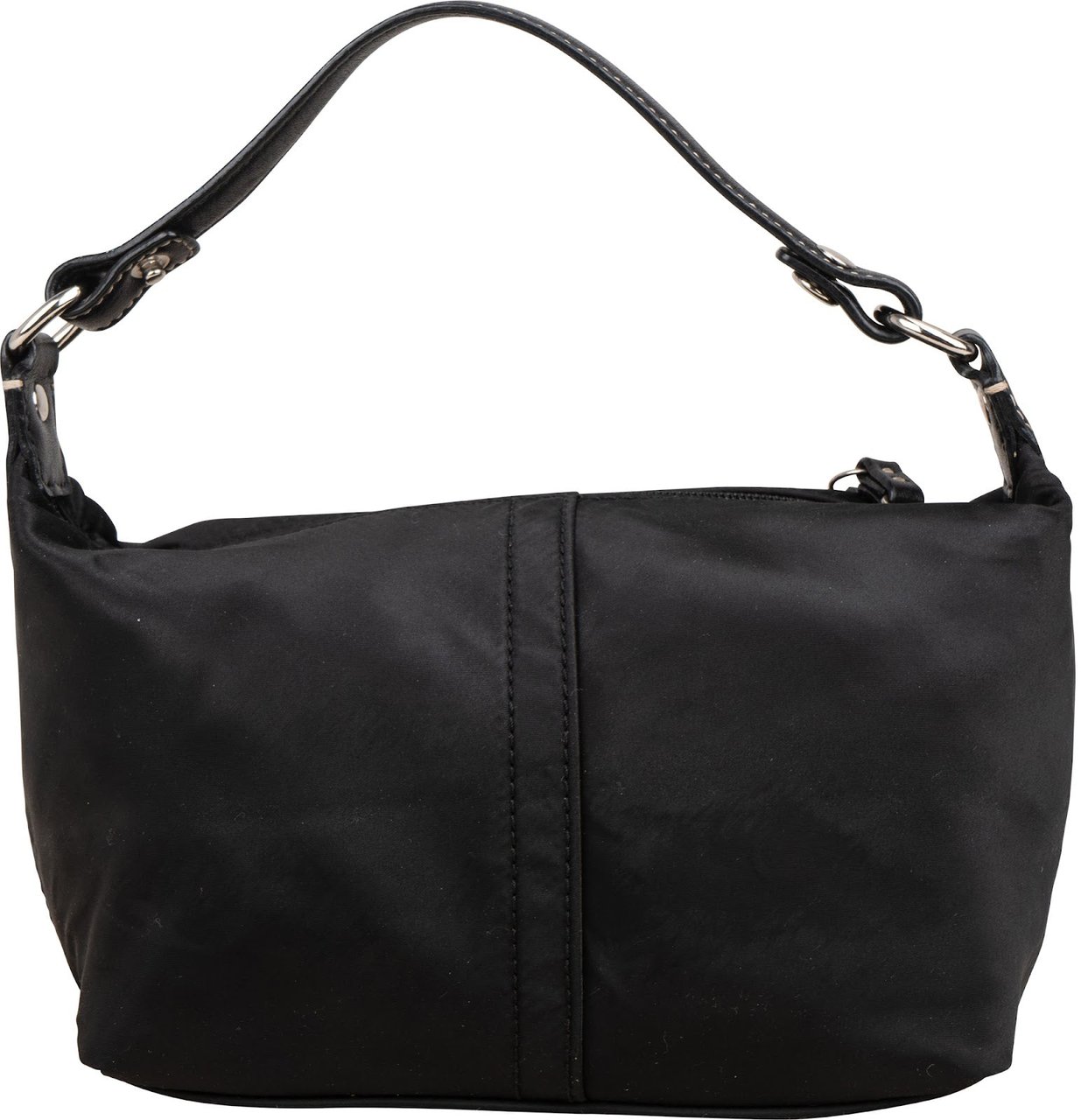 Coach Nylon Hampton Demi Mini Handbag Zwart