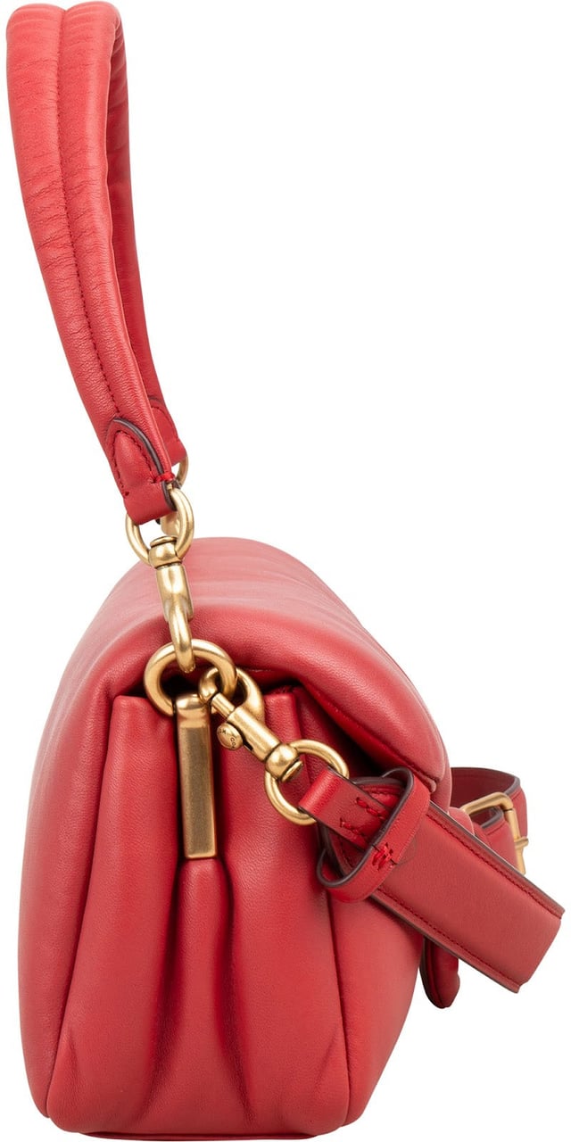 Coach Soft Leather Pillow Tabby Shoulder Bag 26 Shoulder Bag Rood