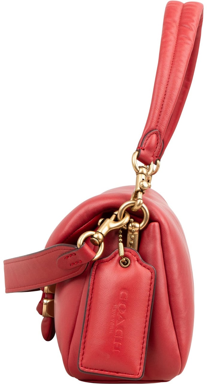 Coach Soft Leather Pillow Tabby Shoulder Bag 26 Shoulder Bag Rood