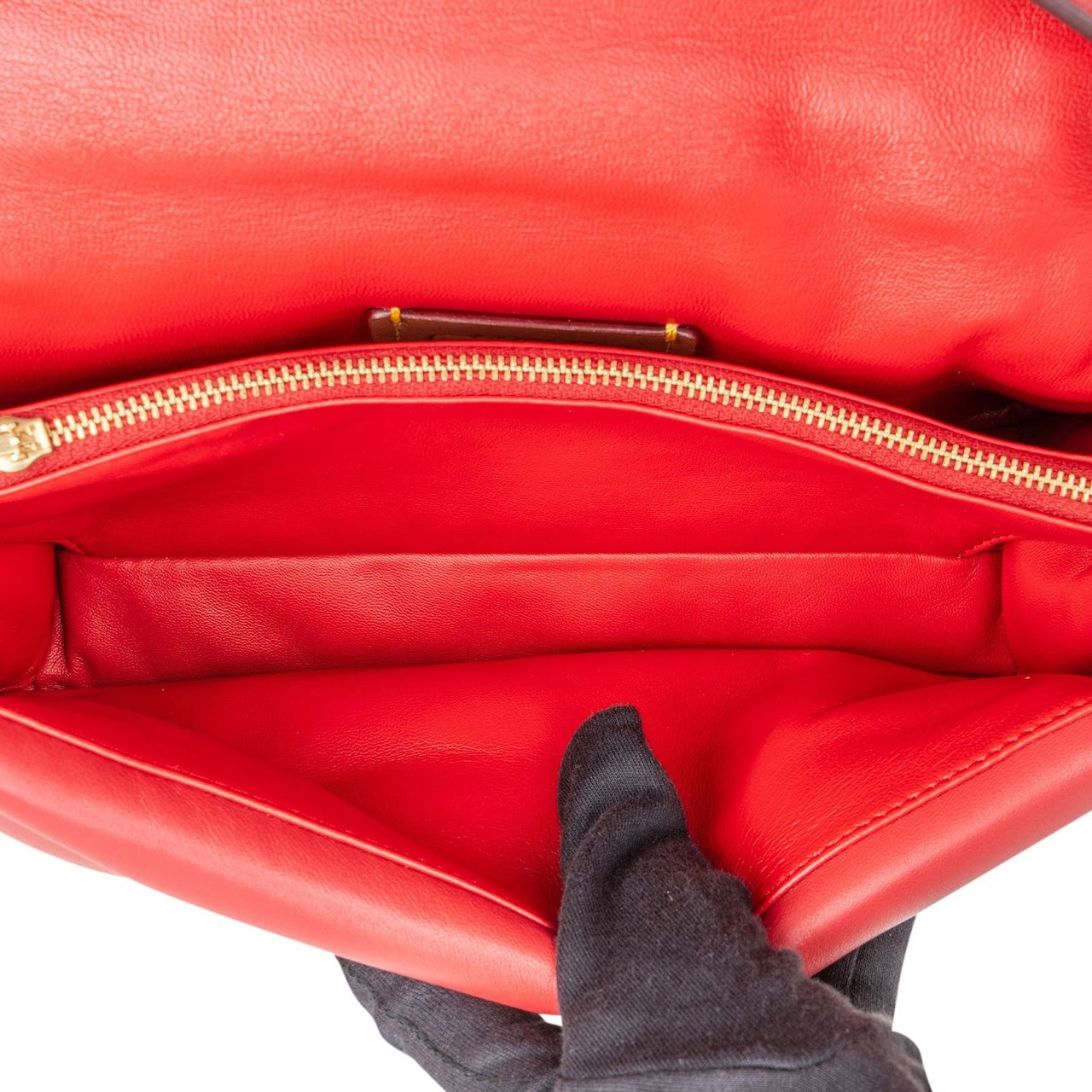 Coach Soft Leather Pillow Tabby Shoulder Bag 26 Shoulder Bag Rood