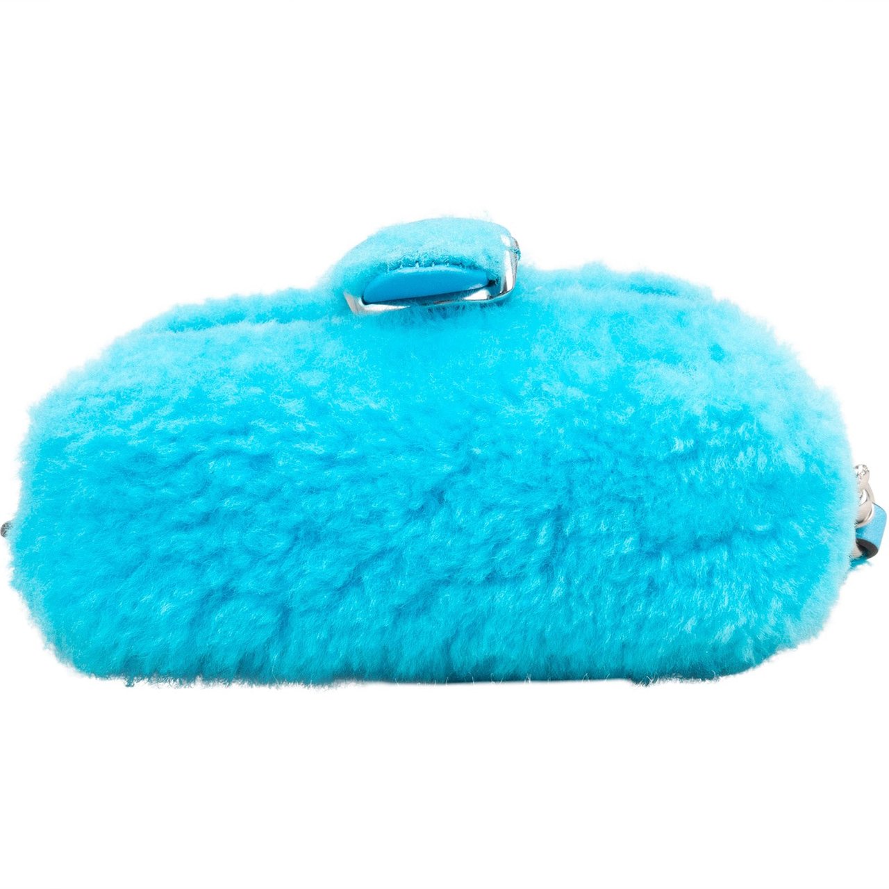 Coach Shearling Limited Lil Nas X Edition Micro Tabby Crossbody Handbag Blauw