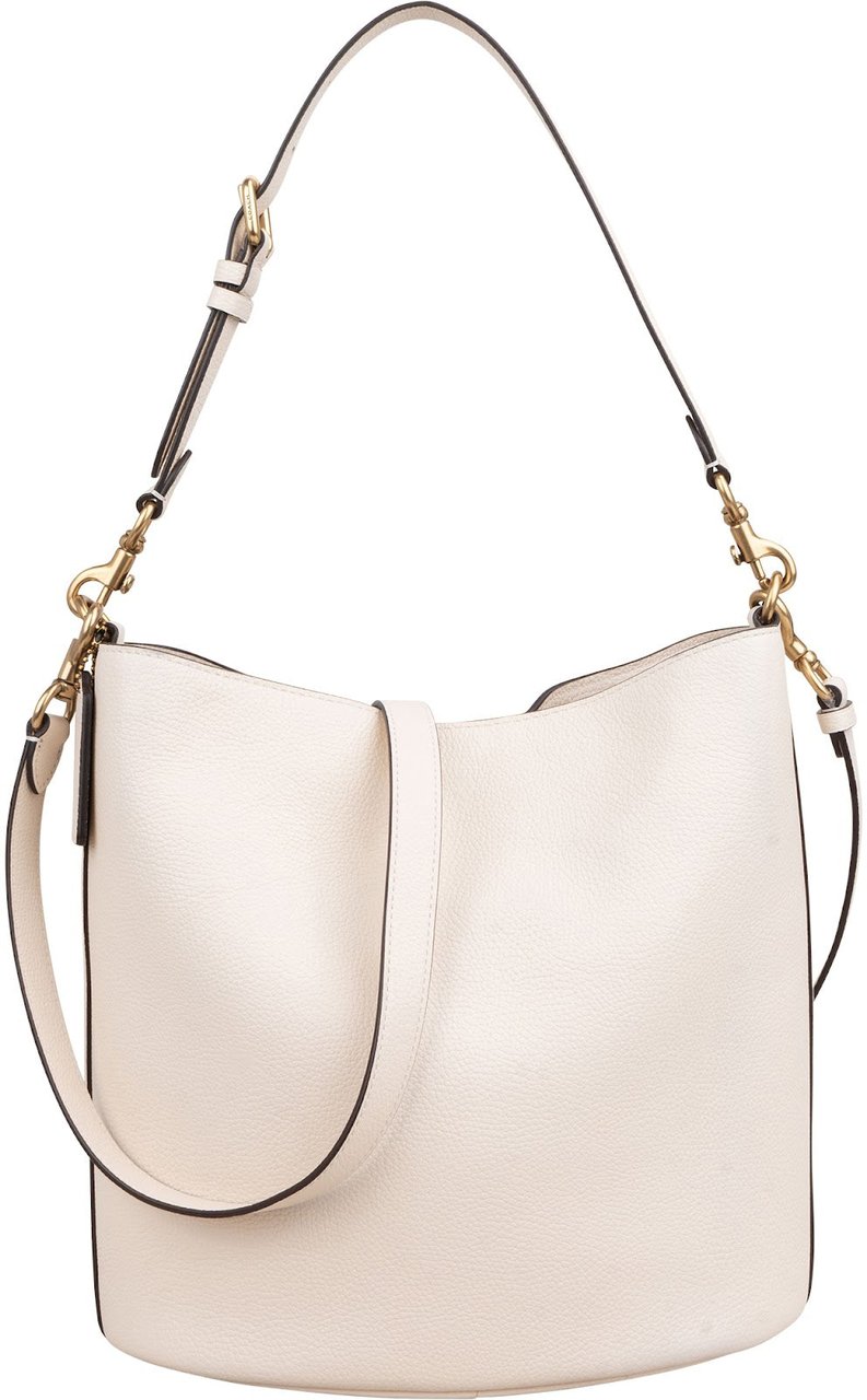 Coach Polished Pebble Leather Willow Bucket Crossbody Shoulder Bag Wit