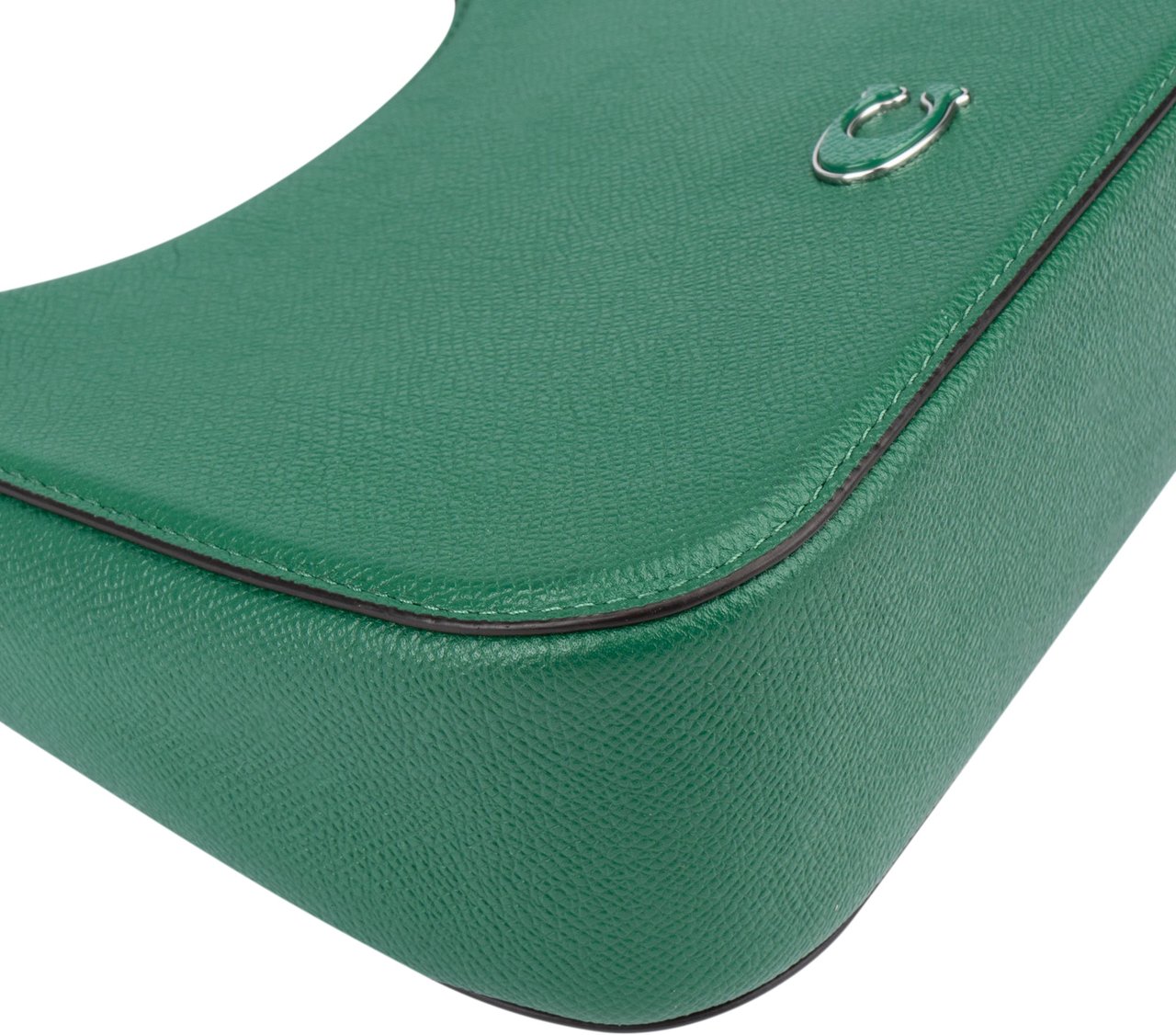 Coach Coach Green Leather Hobo Shoulder Bag Groen