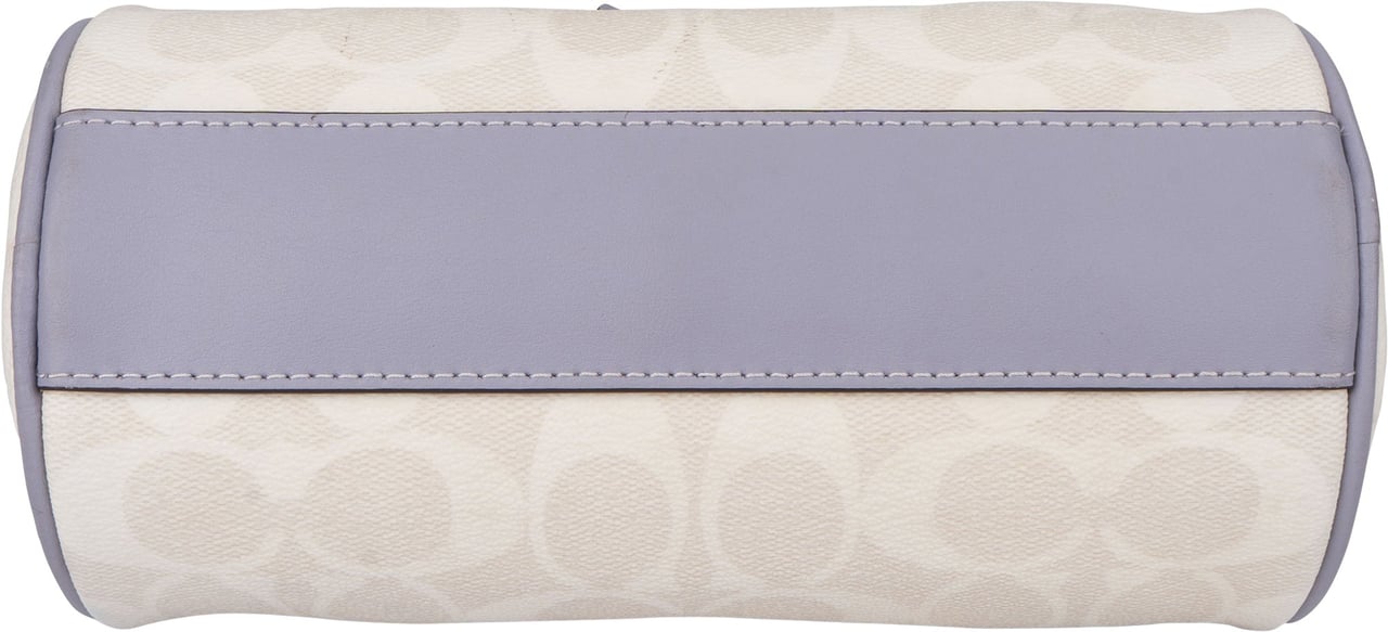Coach Coach Monogram Mini Lacey Handbag Wit