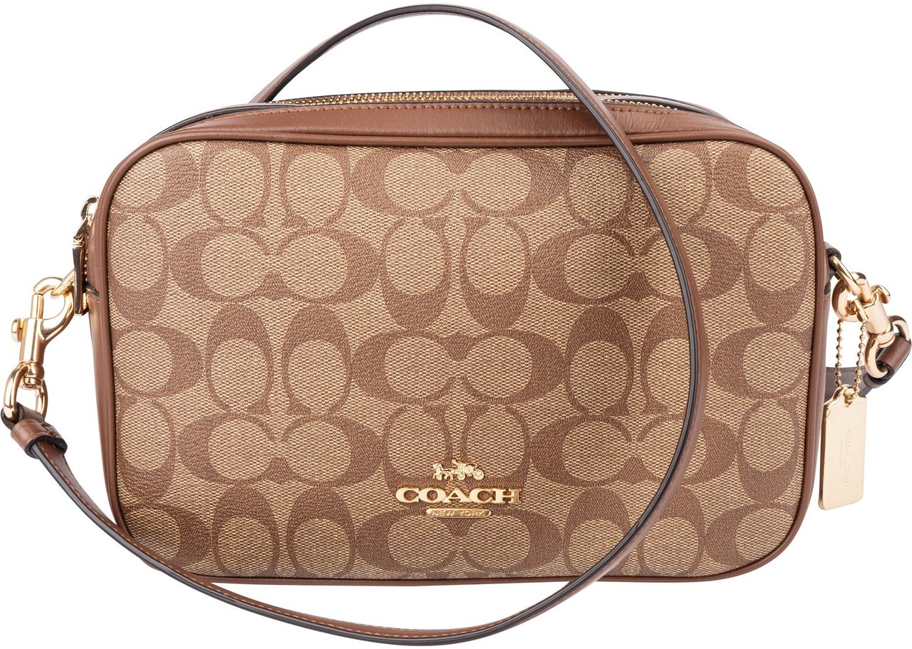 Coach Coach Monogram Jamie Camera Crossbody Bag Bruin