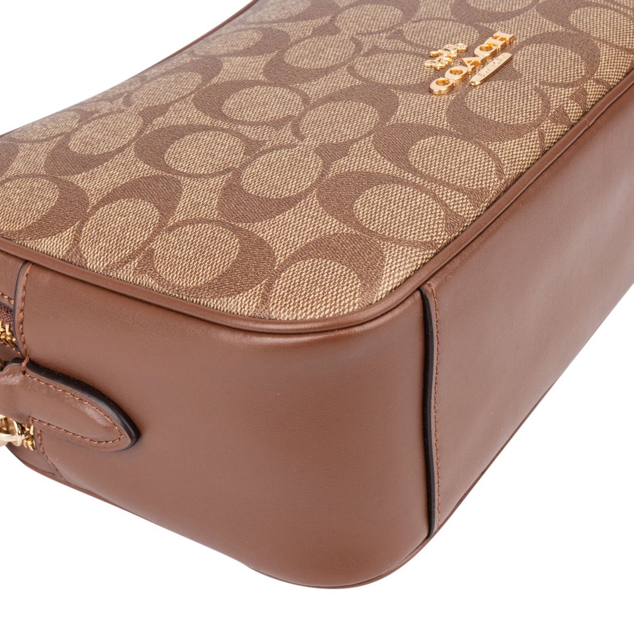 Coach Coach Monogram Jamie Camera Crossbody Bag Bruin