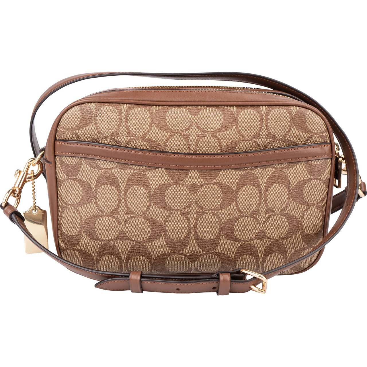 Coach Coach Monogram Jamie Camera Crossbody Bag Bruin