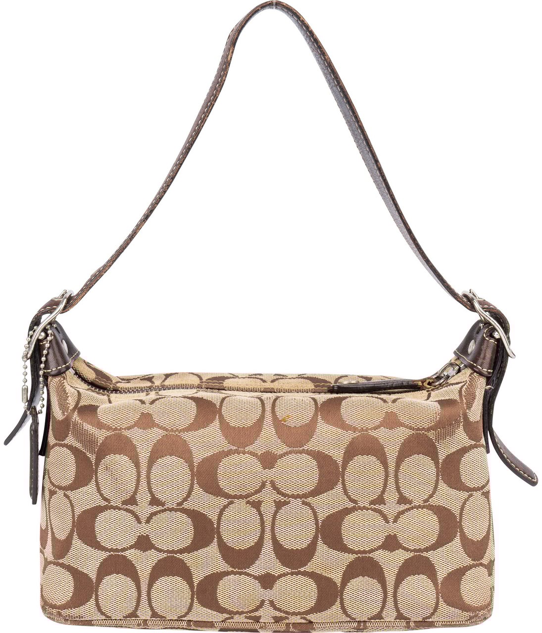 Coach Coach Monogram Mini Handbag Bruin