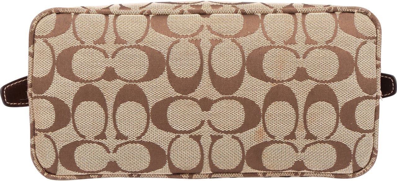 Coach Coach Monogram Mini Handbag Bruin