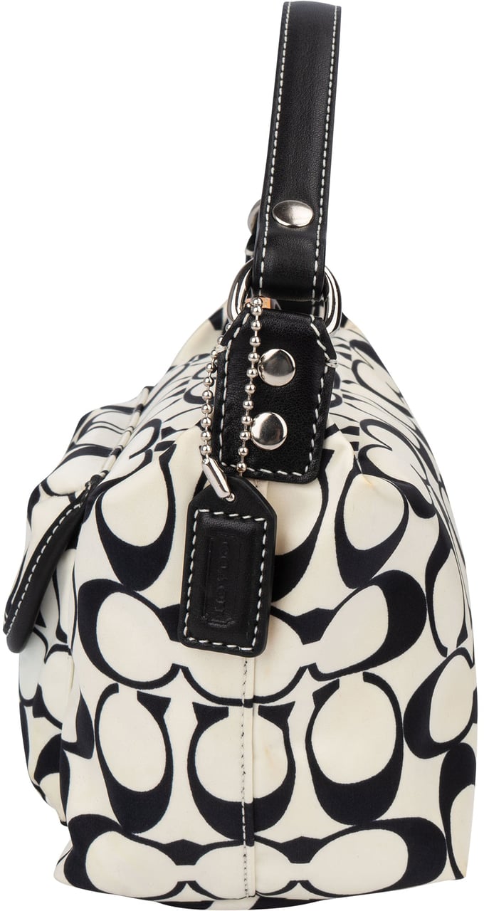 Coach Coach Monogram Mini Handbag Wit