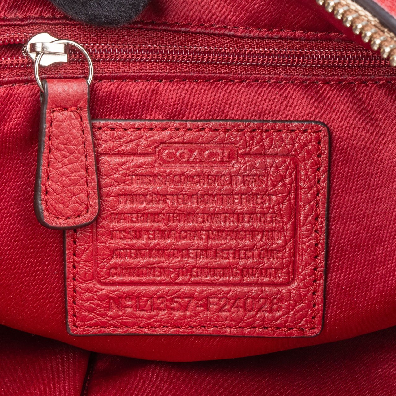 Coach Coach Classic Monogram Crossbody Bag Bruin