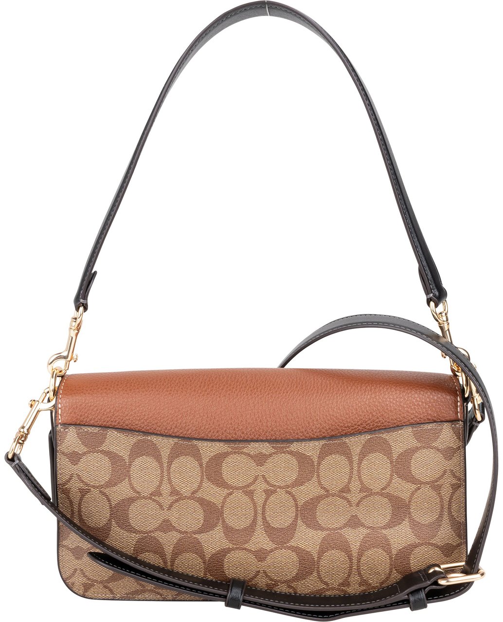 Coach Coach Classic Monogram Colorblock Shoulder Bag Bruin