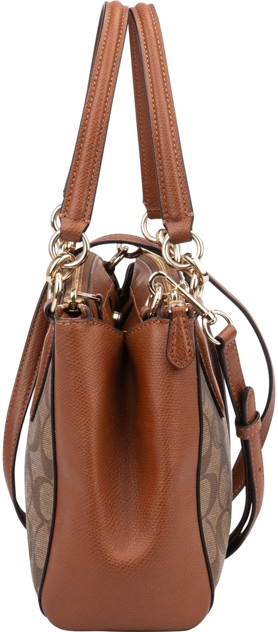 Coach Coach Monogram Christie Handbag Bruin