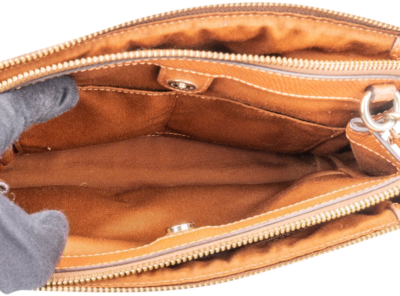 Coach Coach Monogram Christie Handbag Bruin