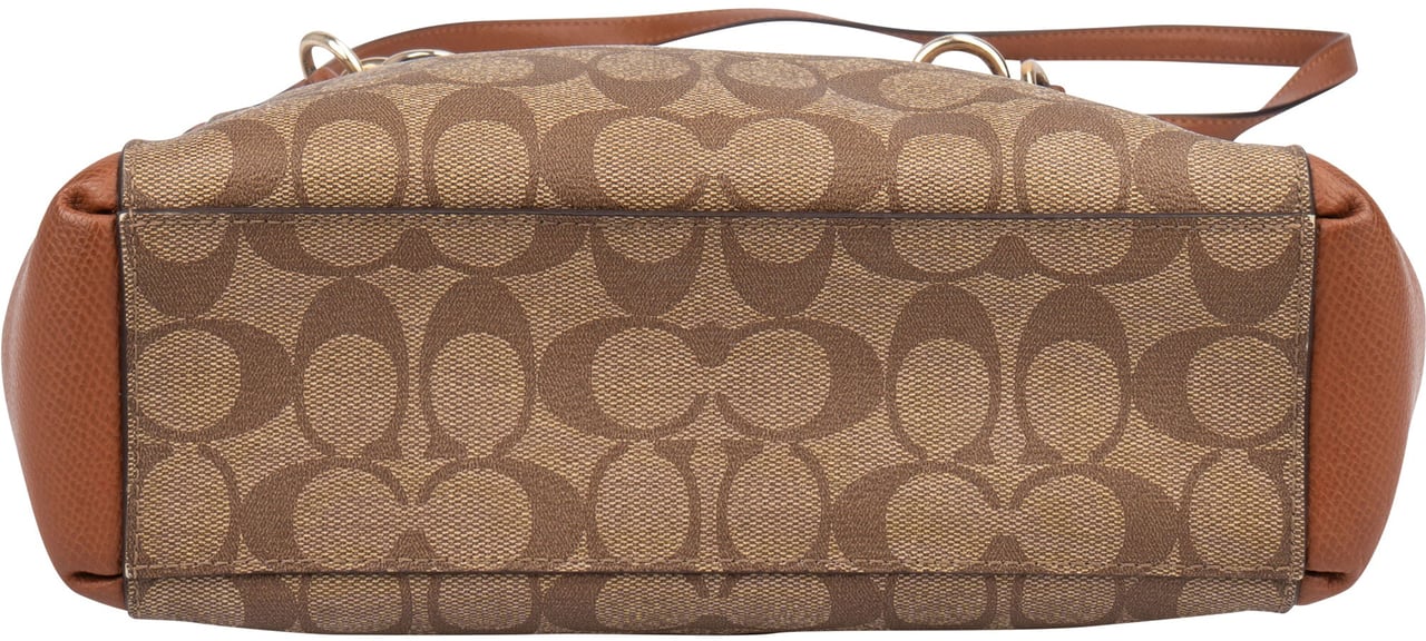 Coach Coach Monogram Christie Handbag Bruin