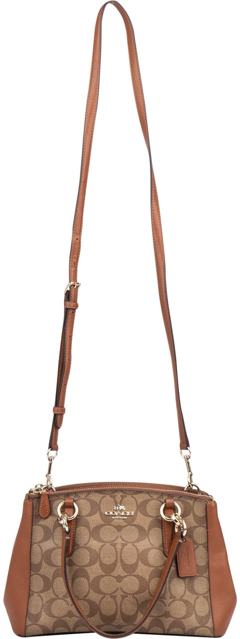 Coach Coach Monogram Christie Handbag Bruin