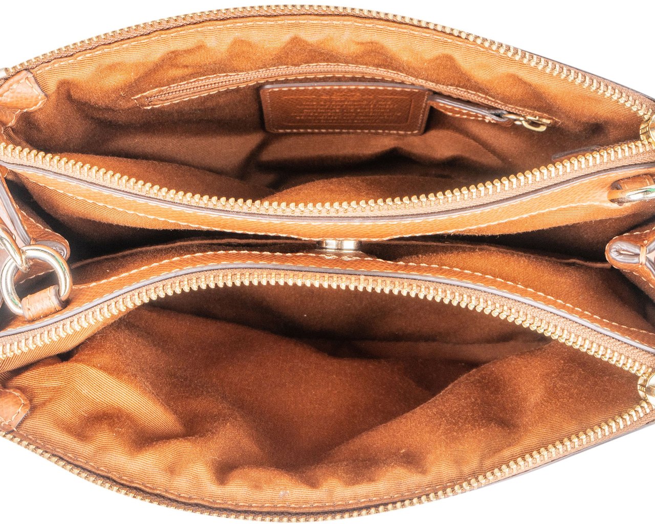 Coach Coach Monogram Christie Handbag Bruin