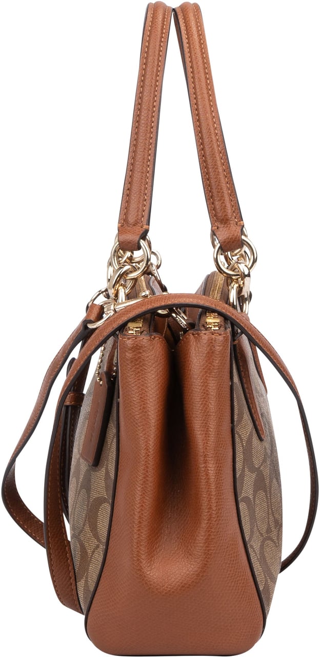 Coach Coach Monogram Christie Handbag Bruin