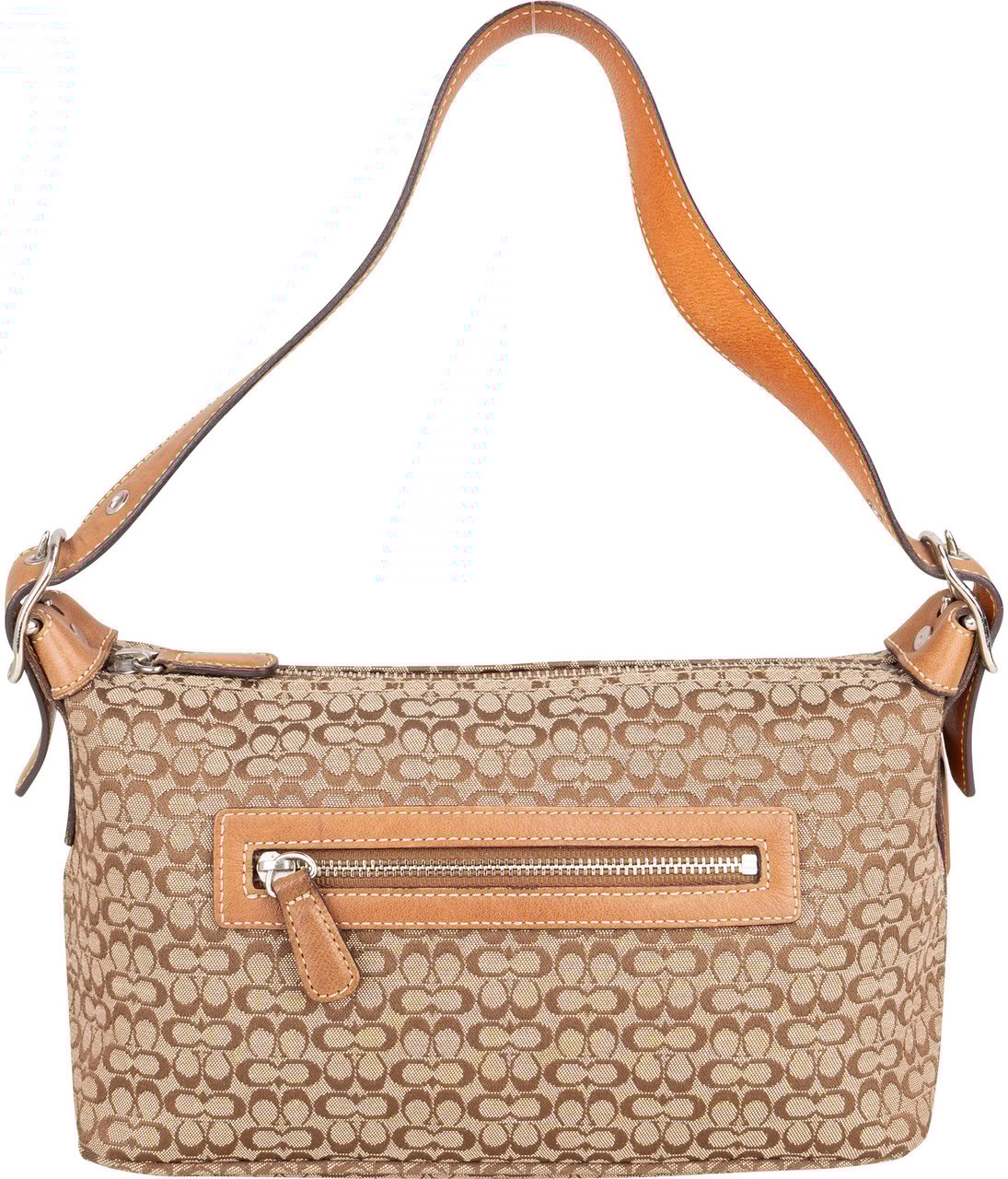 Coach Coach Classic Monogram Mini Handbag Bruin