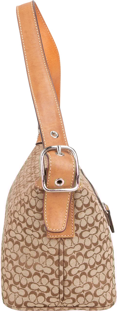 Coach Coach Classic Monogram Mini Handbag Bruin