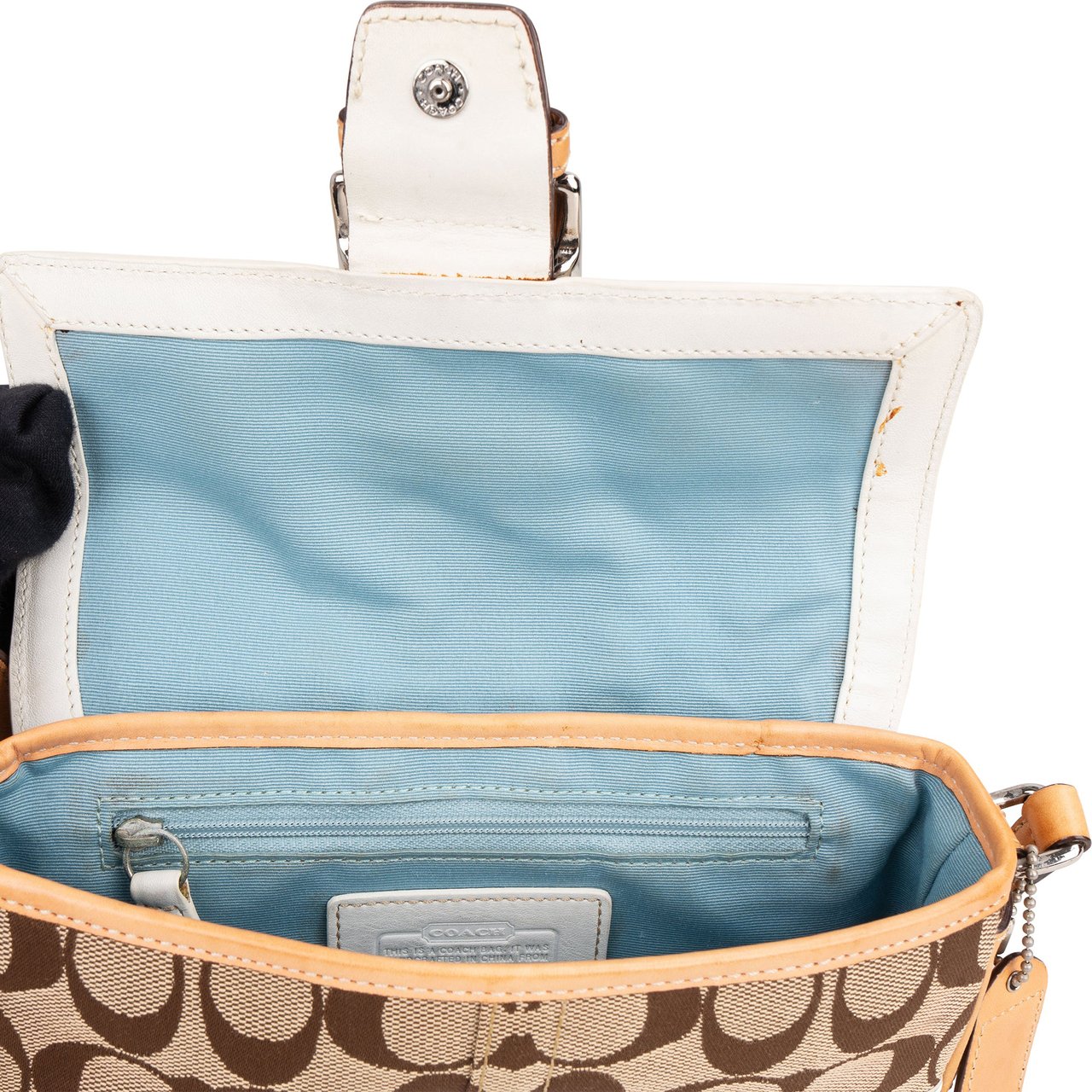 Coach Coach Monogram Soho Crossbody Bag Bruin