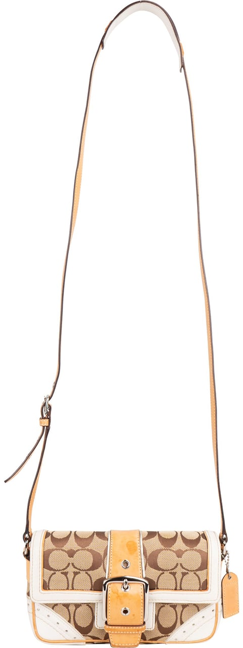 Coach Coach Monogram Soho Crossbody Bag Bruin