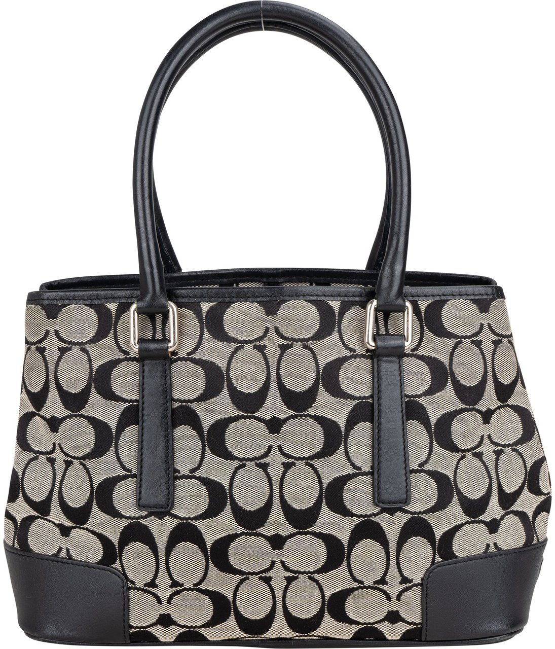 Coach Coach Classic Monogram City Handbag Zwart