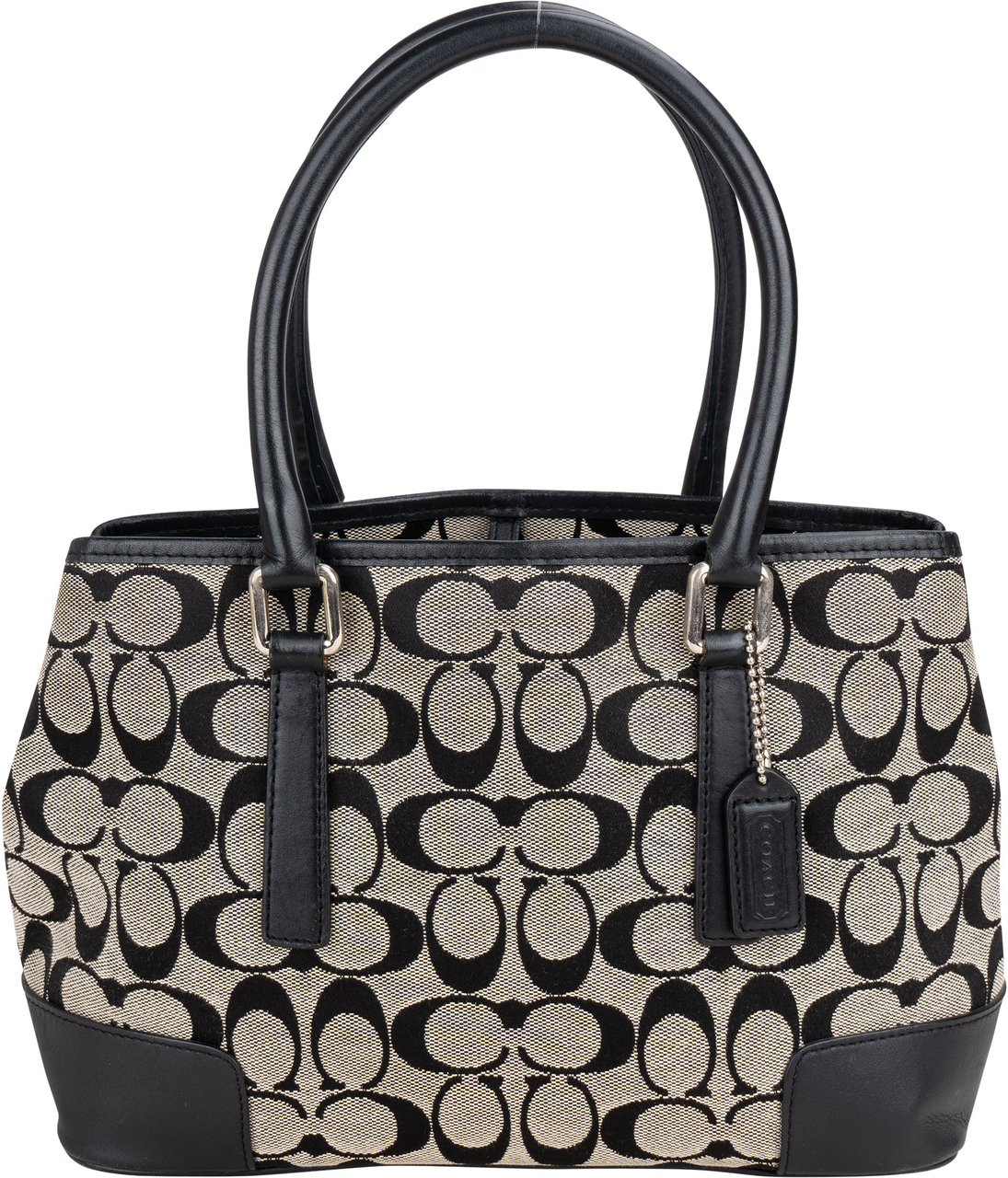 Coach Coach Classic Monogram City Handbag Zwart