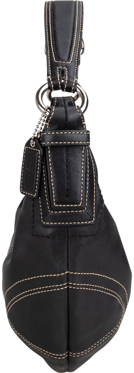Coach Coach Classic Leather Hobo Bag Zwart