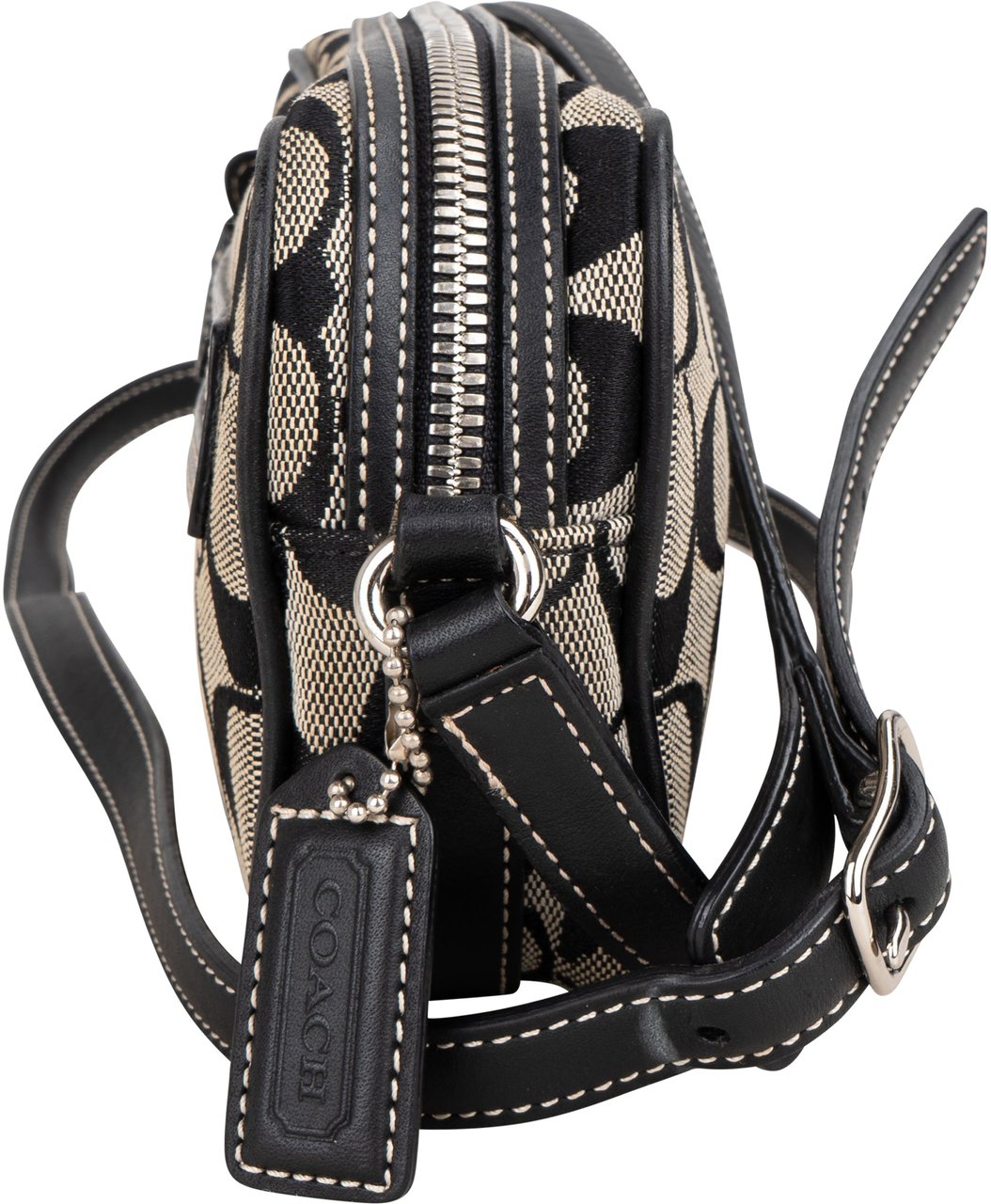 Coach Coach Monogram Crossbody Bag Zwart