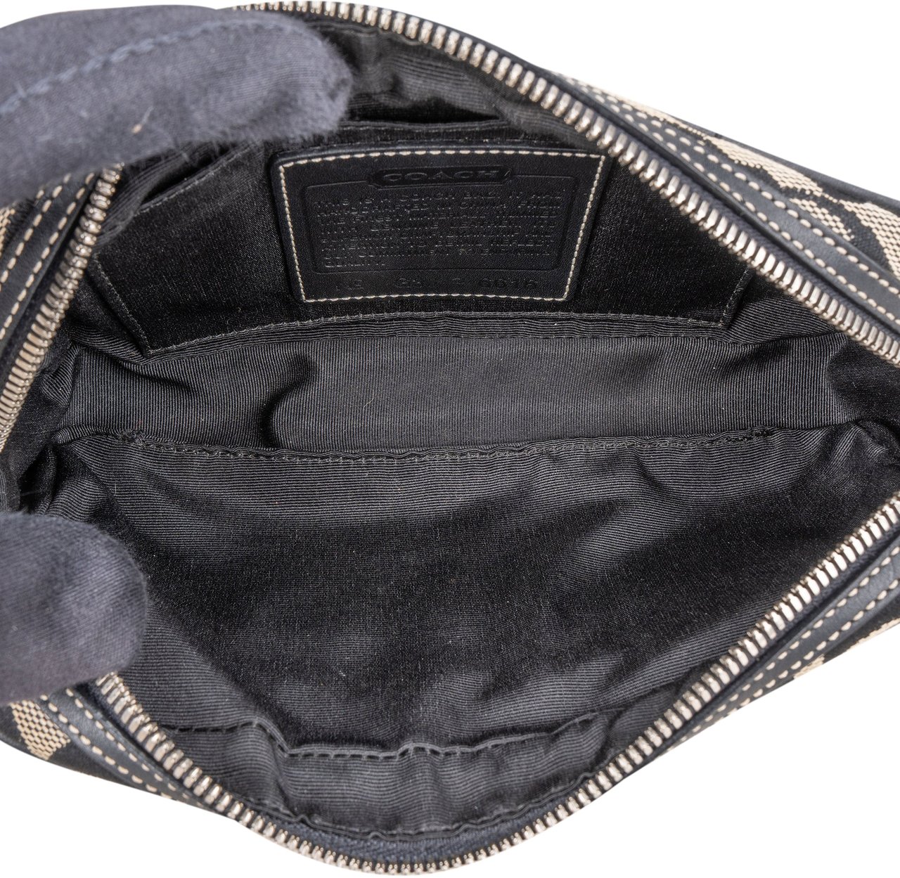 Coach Coach Monogram Crossbody Bag Zwart